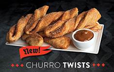 (6) Churro Twists