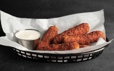 Nashville Hot Mozzarella Sticks